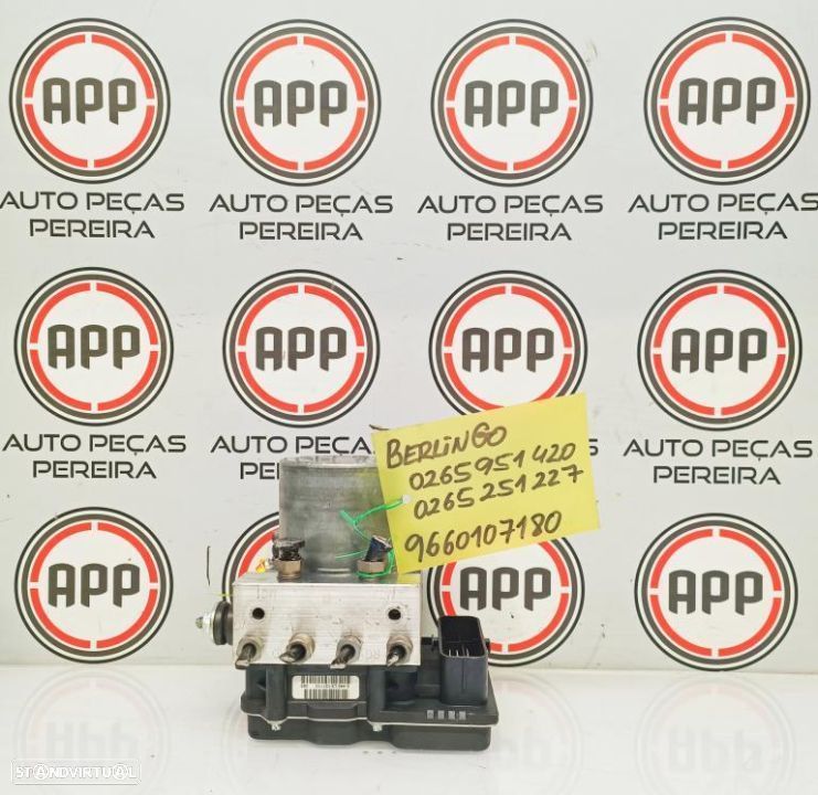 Módulo de ABS Peugeot Partner referência 0265951420, 0265251227, 9660107180. - 1