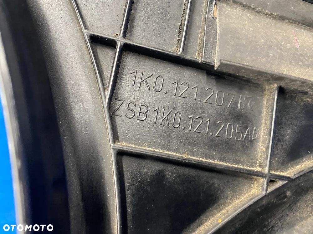 WENTYLATOR WENTYLATORY CHŁODNICY OBUDOWA KOMPLET VW PASSAT B7 GOLF VI A3 8P 1.6 , 2.0 TDI 1K0121207BC 1K0121205AD ORYGINAŁ - 7