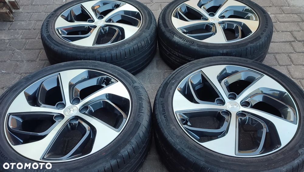 Kola Felgi Aluminiowe Oryg. Hyundai Tucson Santa Fee 19 Cali Continental 245/45/19 Bdb !! Starogard Gdański - Wysyłka !! - 1
