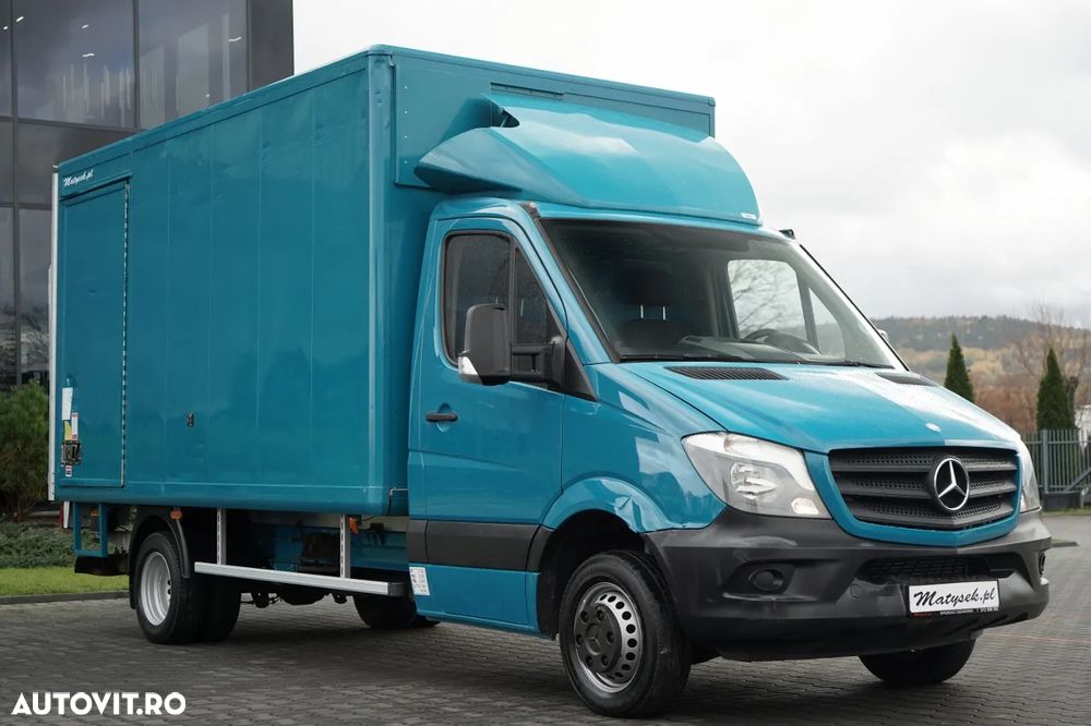 Mercedes-Benz SPRINTER / CONTAINER 4.3 M / ELEVATOR PALFINGER / IMPORTAT - 1