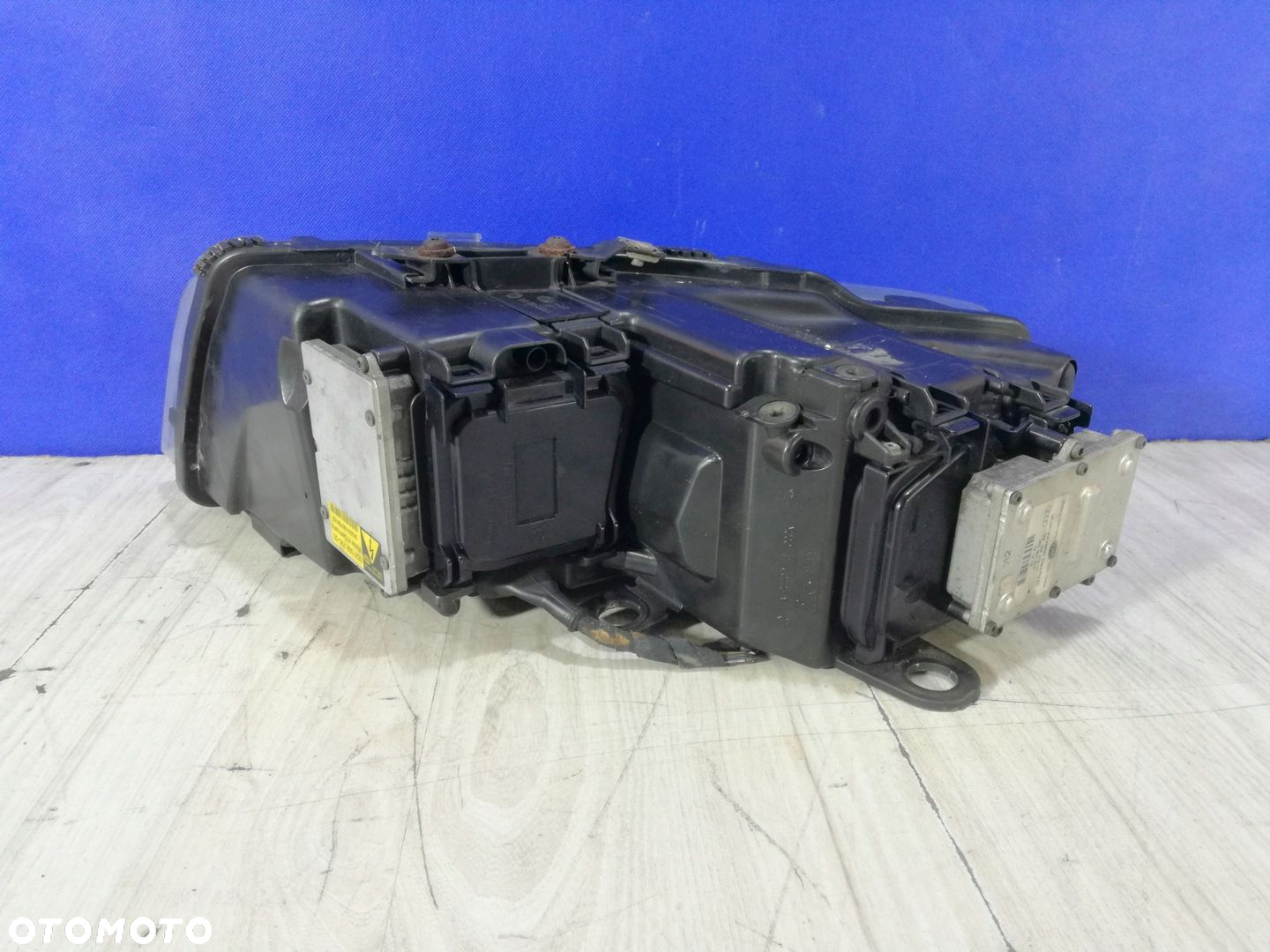 Audi A8 D3 Lift 2005/2009 lampa reflektor prawa Bi-xenon - 2