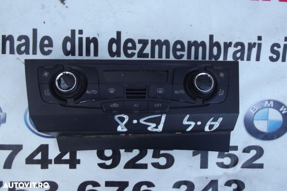 Climatronic Audi A4 B8 2008-2015 modul clima dezmembrez A4 B8 2.0 - 3