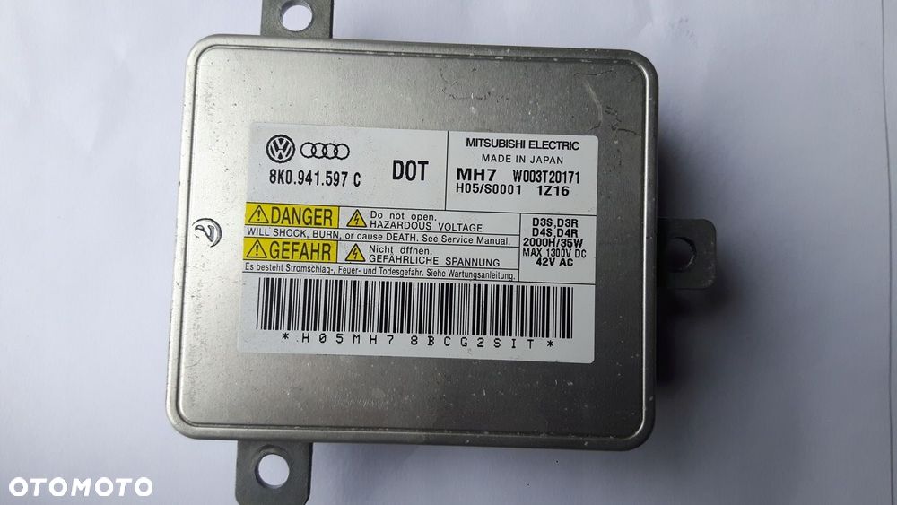 VW SEAT SKODA MODUŁ ŚWIATEŁ 8K0941597 C - 2