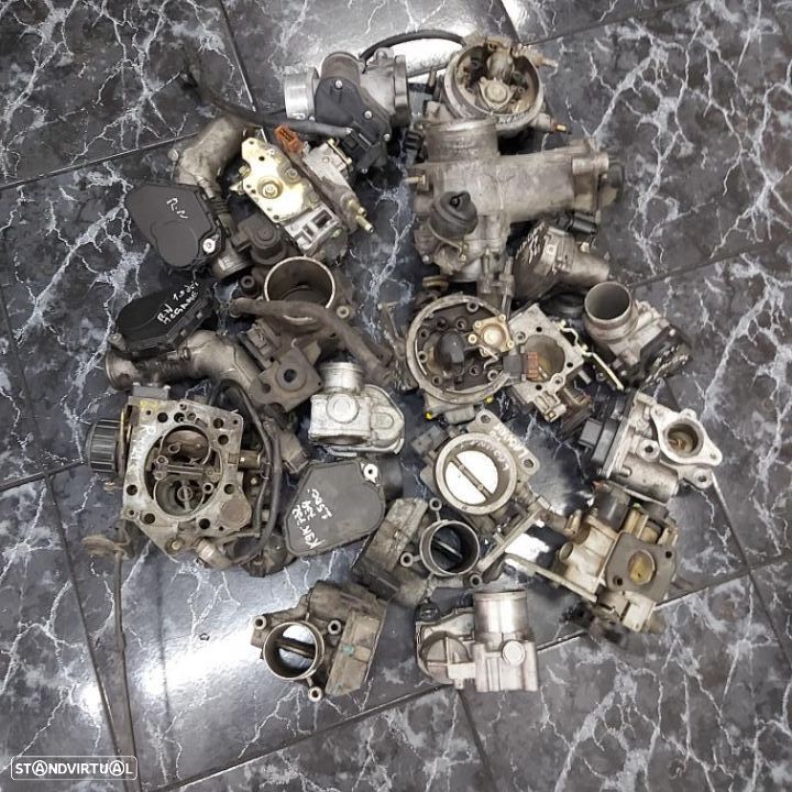 Borboletas admissão torres injecção Renault Nissan Dacia varios modelos - 1