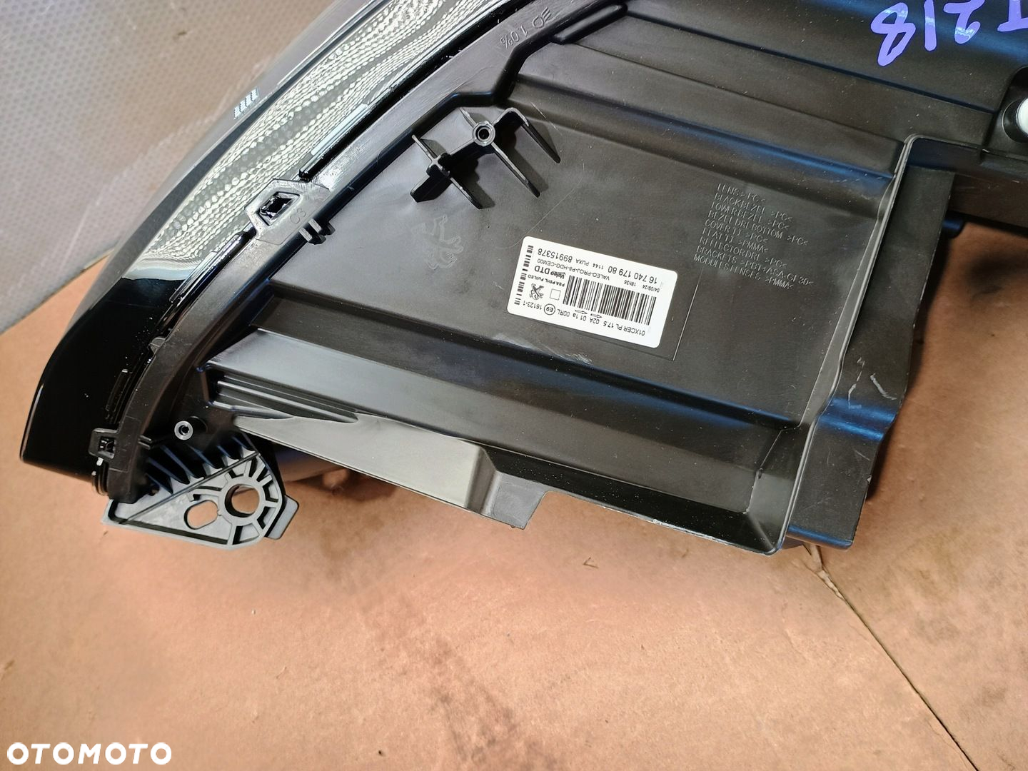 PEUGEOT 3008 5008 LAMPA PRAWA PRZÓD 1674017980 FULL LED NOWA ORYGINAŁ - 7