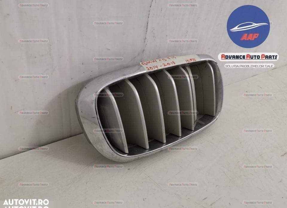 Grila fata dreapta originala BMW X5 F15 2013 2014 2015 2016 2017 2018 - 2