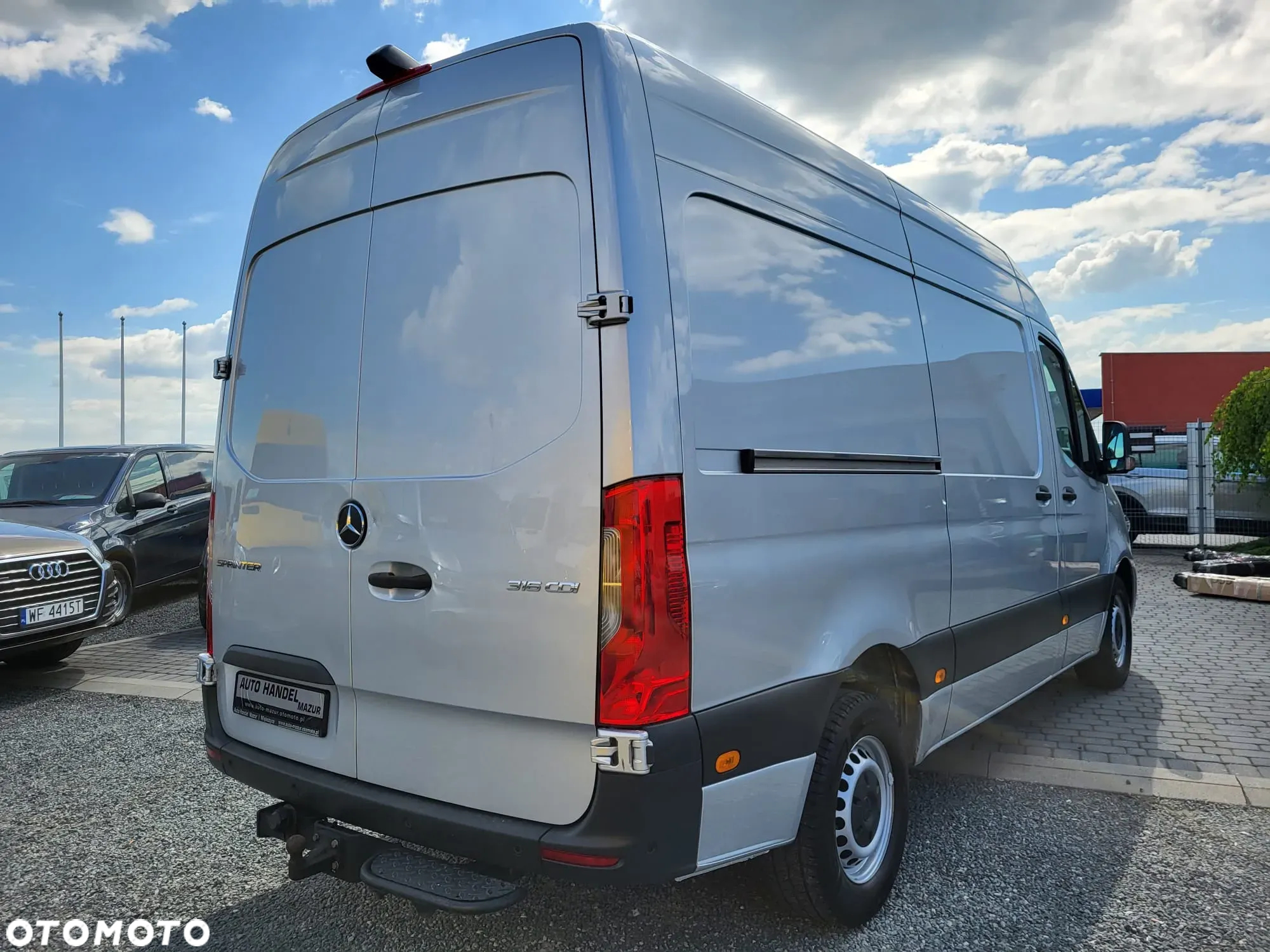 Mercedes-Benz SPRINTER 907 316 CDI-L2 H2 -KLIMA-HAK 3500KG-ŁADNY - 16