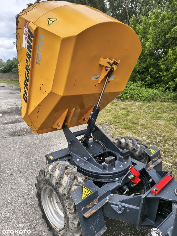 Bergmann 1200 R WOZIDŁO BUDOWLANE SUPER STAN 3 STRONNY WYWROT 3,5 TONY SILNIK KUBOTA THWAITES MACH AUSA D400 BARFORD TEREX TA WACKER NEUSON DW - 11