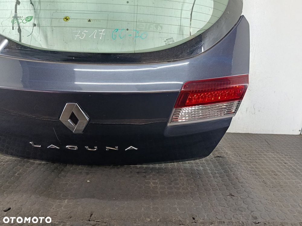 KLAPA BAGAŻNIKA RENAULT LAGUNA III TEB66 HATCHBACK - 4