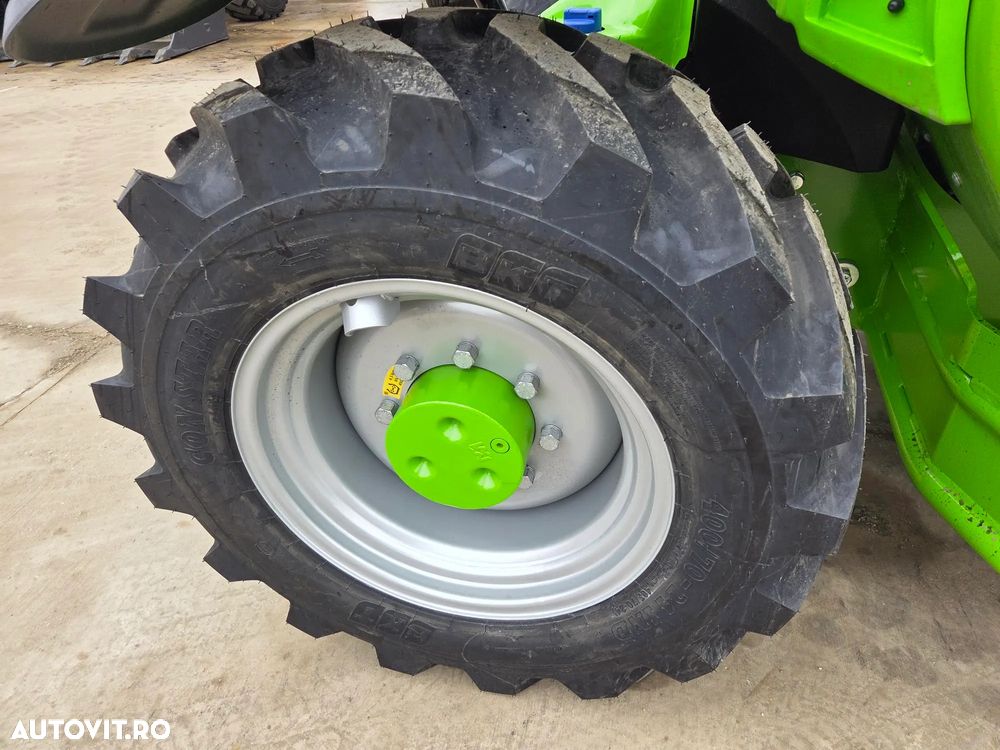 Merlo TF35.7-140, TELESCOPIC ridica 3,5t la 7m, 140CP Deutz, Aer conditionat, furci, cupa 3mc, graifer busteni, garantie 1 an, posibilitate leasing-PROMOTIE 85900 EUR+Tva - 15