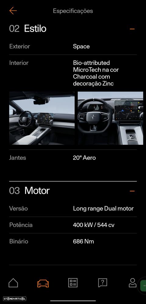 Polestar 4 coupé Long Range 100 kWh Dual Motor Plus - 35