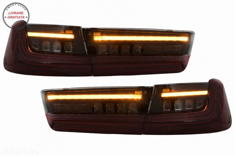 Stopuri LED BMW Seria 3 G20 Sedan (2018-2022) Aspect Laser- livrare gratuita - 4