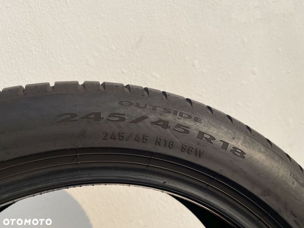 OPONA 245/45/18 245/45R18 96W PIRELLI CINTURATO P7 P7C2 - 8
