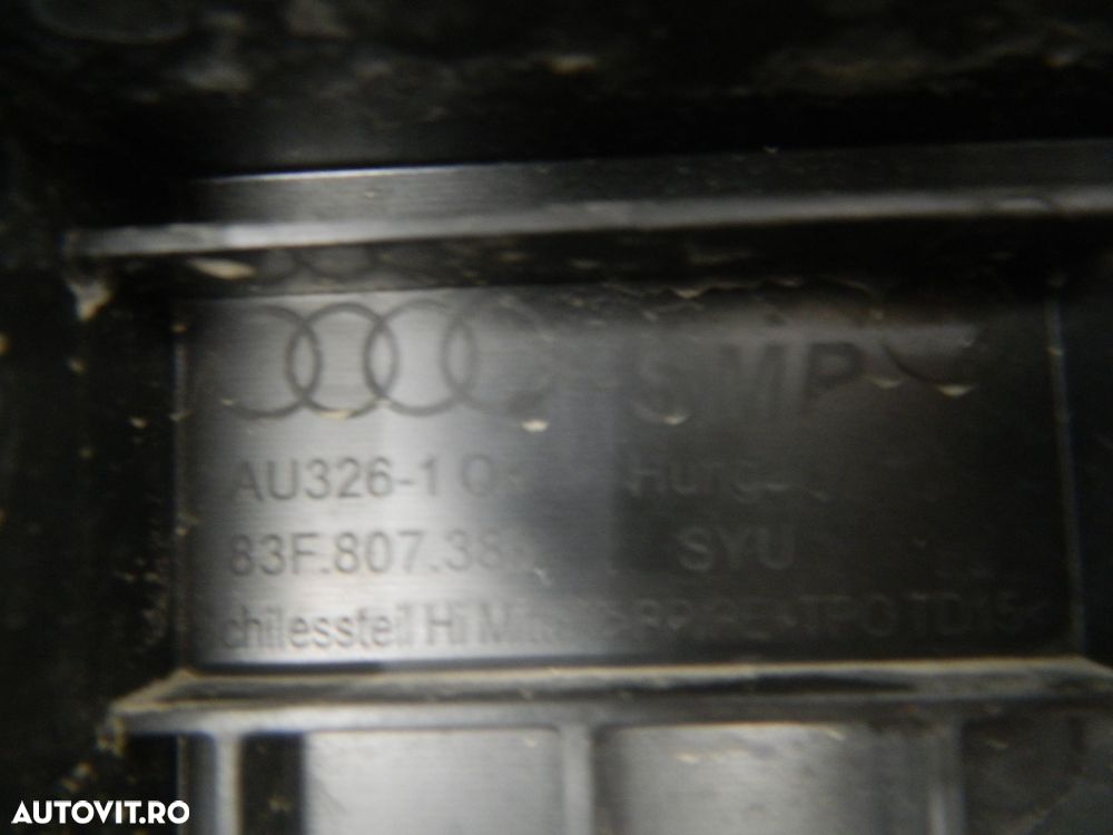Bara spate Audi Q3 S-Line, 2019, 2020, 2021, 2022, 2023, 83F807511. - 9