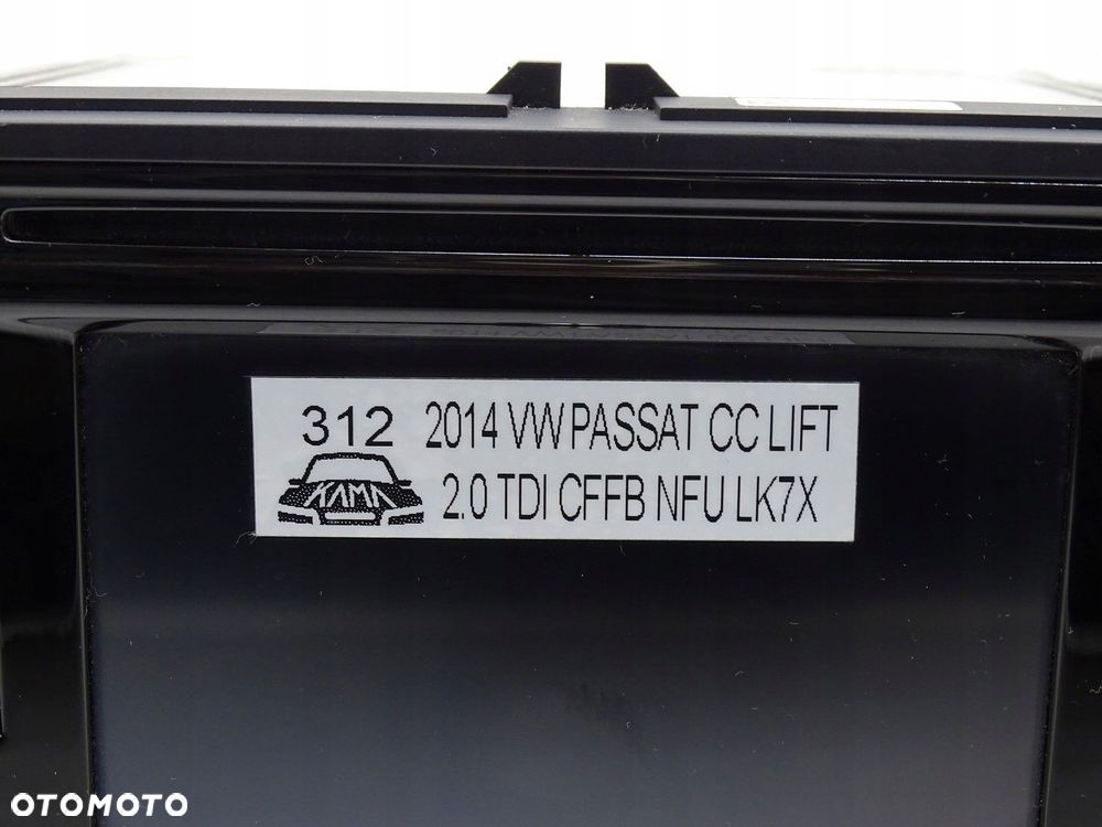 RADIO RADIOODTWARZACZ NAVI NAWIGACJA MULTIMEDIA CD VW PASSAT CC 3C8035279M - 5