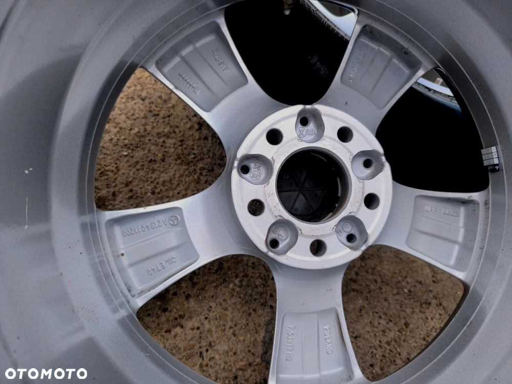 5x112 Felgi Aluminiowe Alufelgi 17 Mercedes Koła Zimowe Zima E klasa W213 W212 E klasa Coupe Cabrio W207 C207 C W204 W205 W206 VITO V W447 E Cabrio W238 A238 Legnica ALU-RAD 225/55 5,5mm TPMS - 15