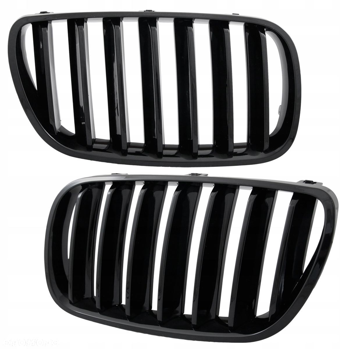 Atrapa Grill Kratki Nerki kpl Tuning Black Bmw X3 e83 2006-2010 Lift FL Lci - 1