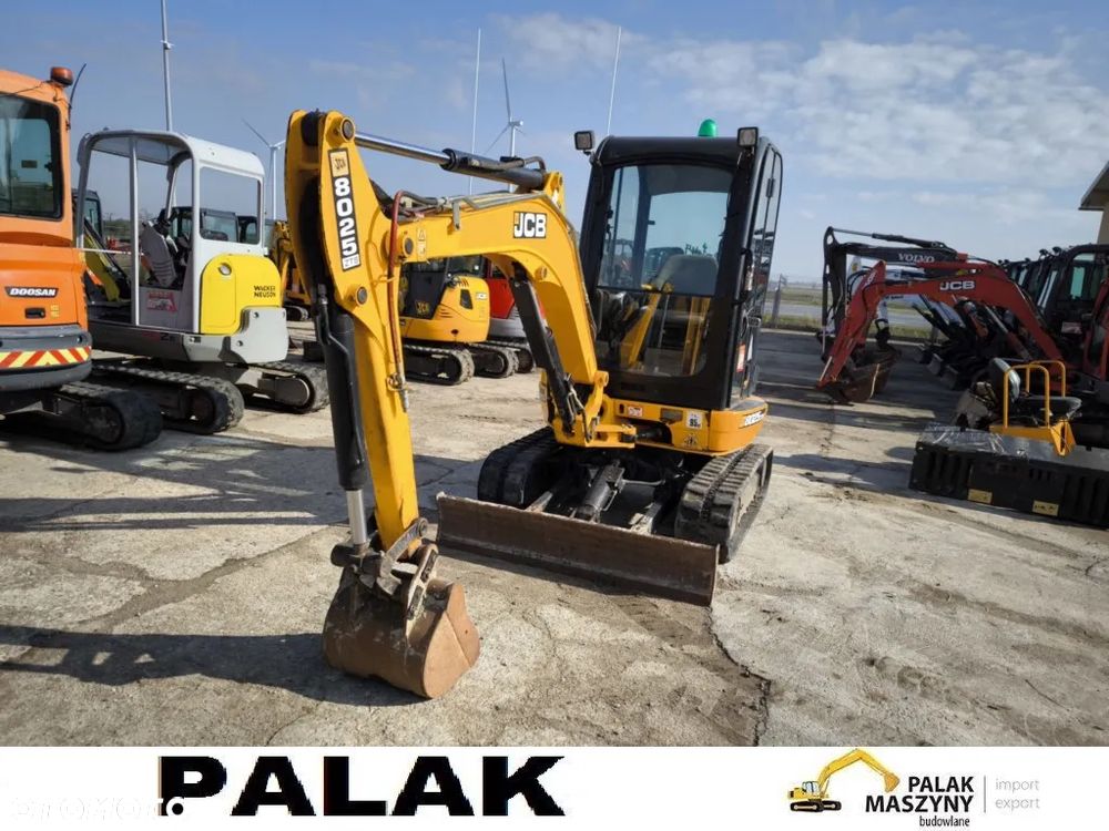 JCB Mini koparka JCB 8025 ZTS ,  2017rok  / JCB 8026 - 9