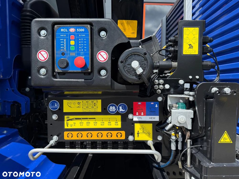 MAN TGM TGL TGS 18.250 E6 //skrzyniowy z HDS // 4x2 // żuraw HMF 1420 K2 HDS dzwig kran crane budowlanka - 18