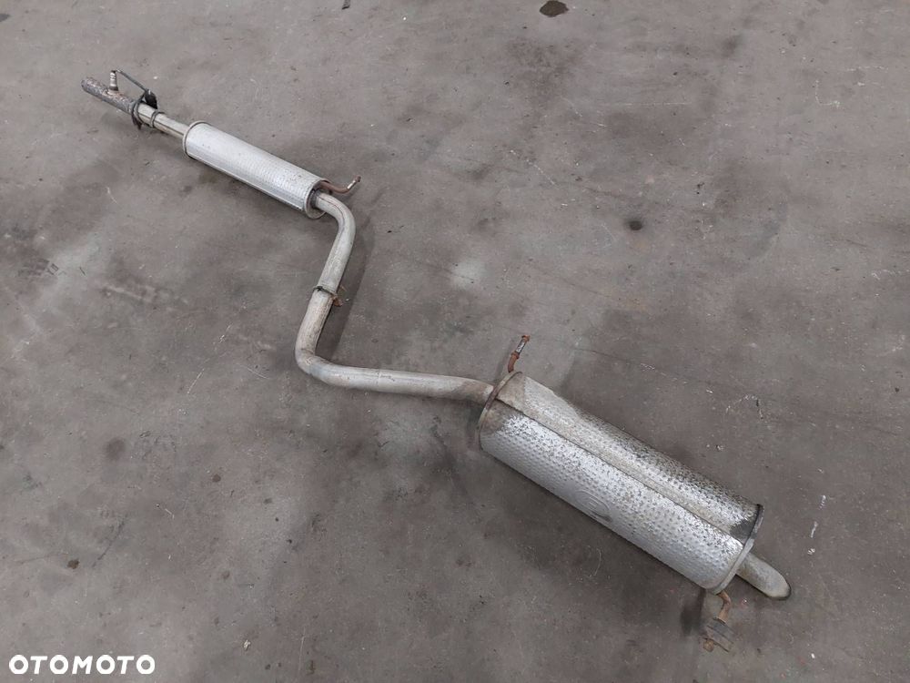 TŁUMIK WYDECH ŚRODKOWY + KOŃCOWY SKODA FABIA I 1.4 16V - 5