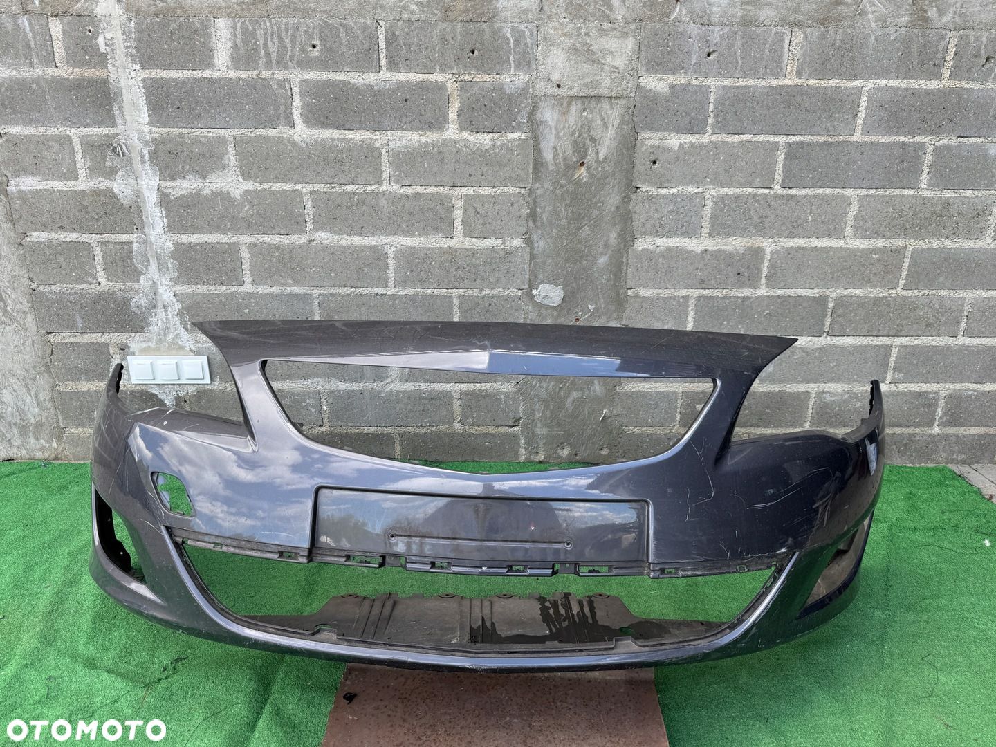 OPEL ASTRA J 4 IV 09-12 BEZ DZIUR ZDERZAK PRZEDNI ORG EU - 1