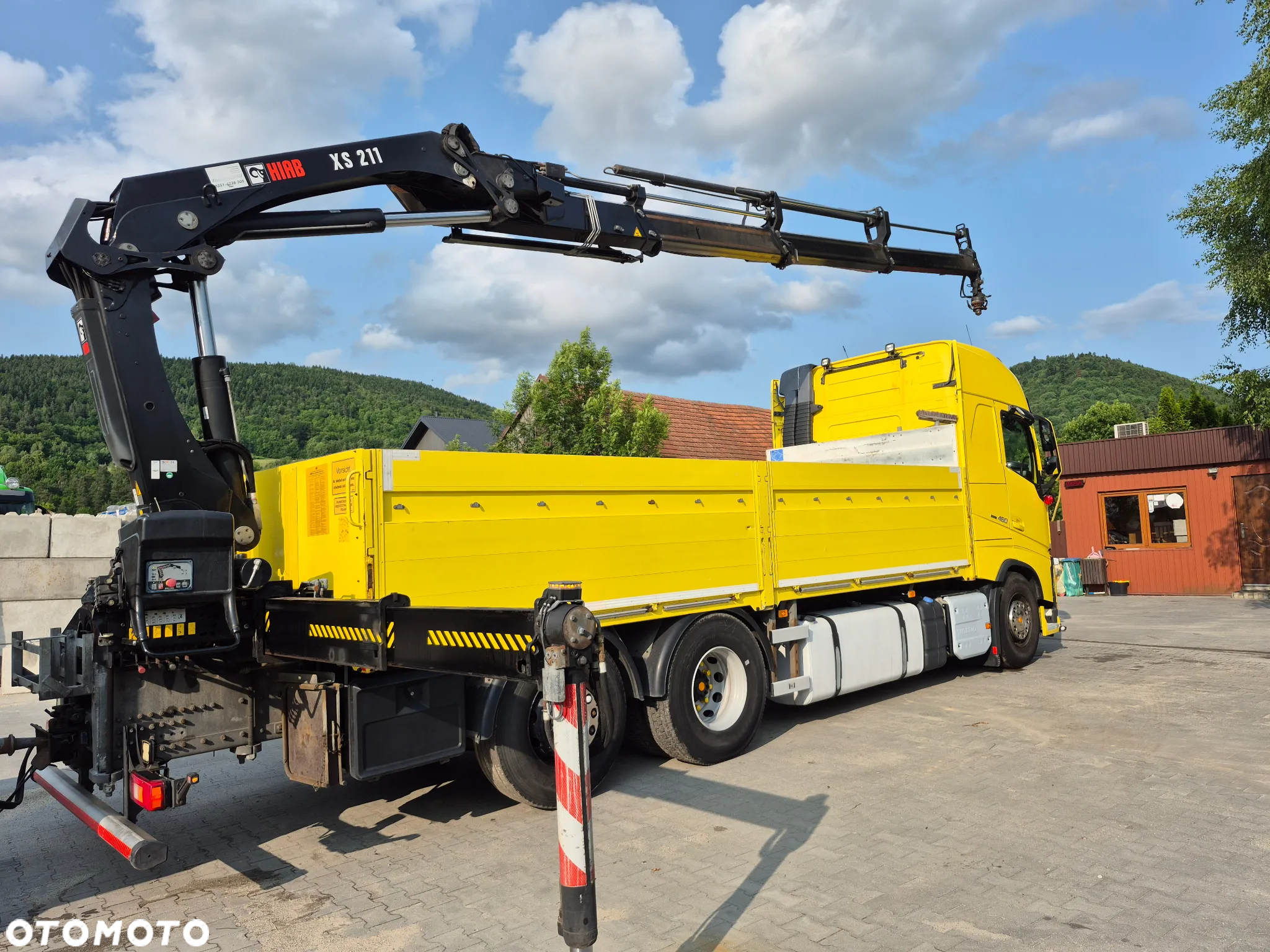 Volvo ZESTAW VOLVO 460 +HIAB 211EP-3 HIDUO +ROTATOR +PRZYCZEPA - 13