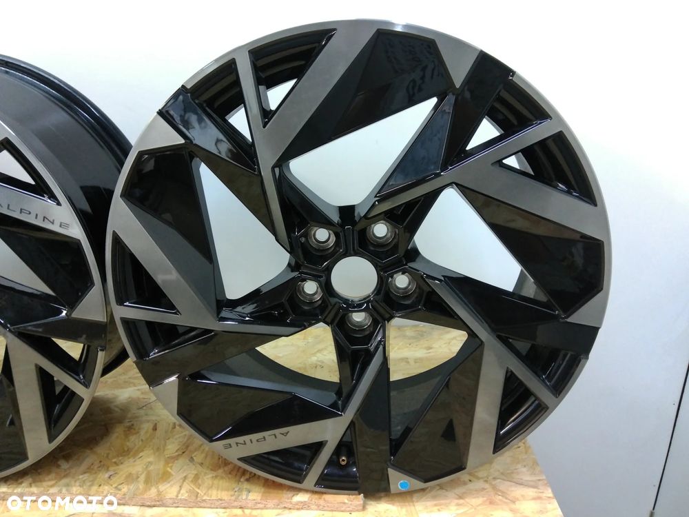 RENAULT ARKANA ALPINE ALUFELGI 403004730R FELGI ALUMINIOWE 19" 7.5J ET35 5X114.3 KOMPLET ALUFELG ALU FELGA - 4