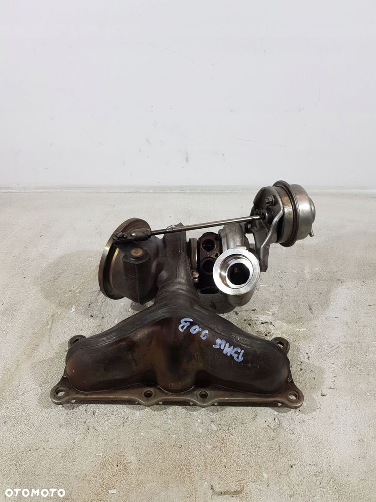 turbo turbosprężarka 7593017 bmw e90 e91 e91 e92 3.0b 335i n54 - 6