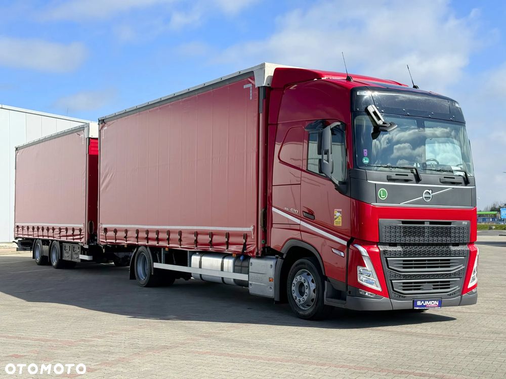 Volvo FH 420 / ZESTAW TANDEM 120M3 / 7,75 M + 7,75 M / SALON PL - 2