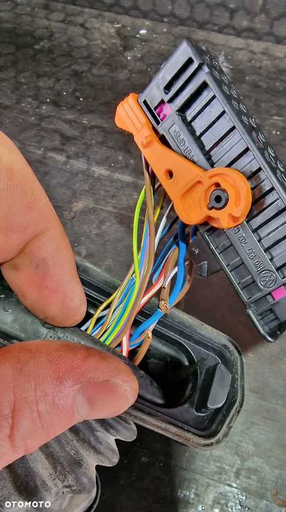 WIĄZKA INSTALACJA DRZWI LEWY PRZÓD  5J0971120BA SKODA FABIA II - 6