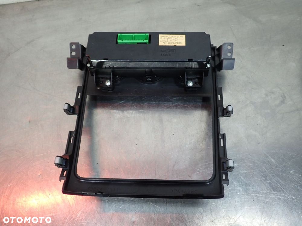 PANEL STEROWANIA NAWIEWU KLIMATYZACJI Z RAMKA SUZUKI SX4 1.6 - 4