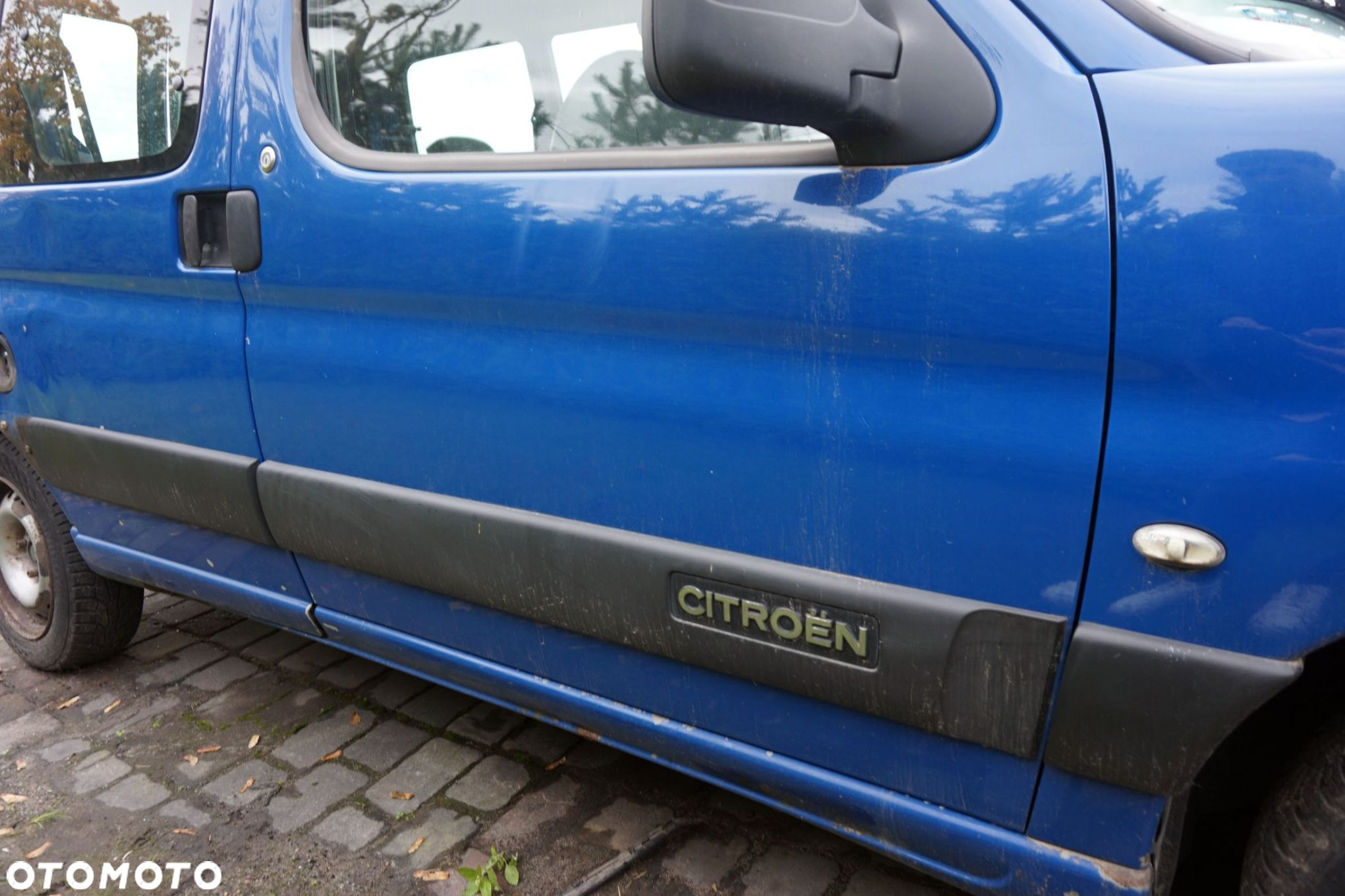 DRZWI PRZEDNIE PRAWE BERLINGO I LIFT II M59 KPVB  NIEBIESKI CITROEN 2002-2008 - 4