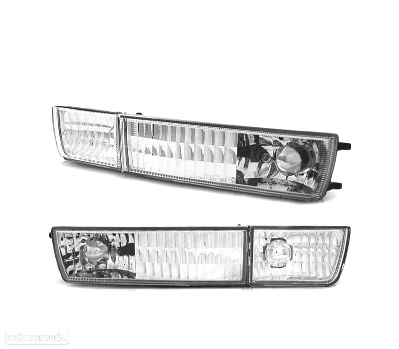 PISCAS FRONTAIS PARA VOLKSWAGEN VW GOLF 3 VENTO CHROME CROMADO - 1