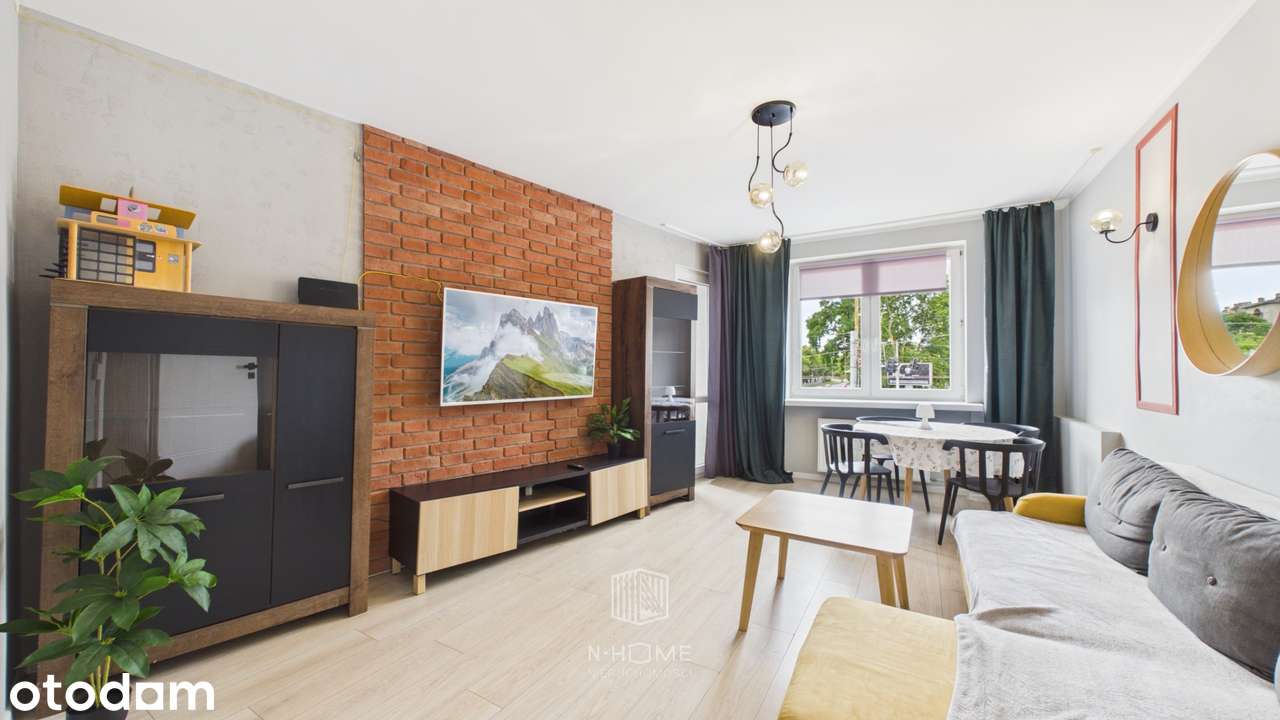 2 pokoje | 55 m² | Balkon, Piwnica, Parking za szlabanem |