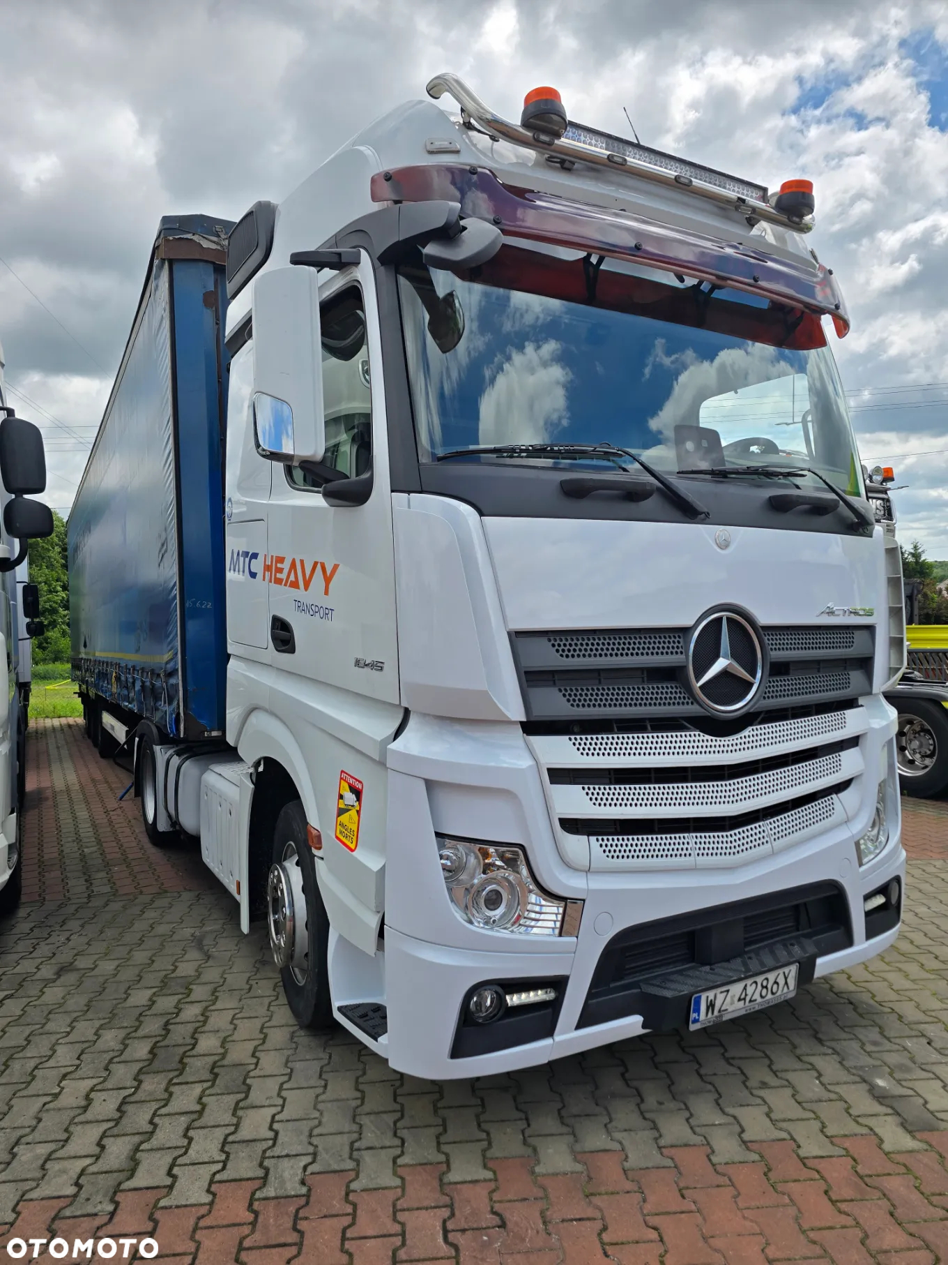 Mercedes-Benz ACTROS 1845 Lowdeck z hydrauliką pod naczepe lohr - 2