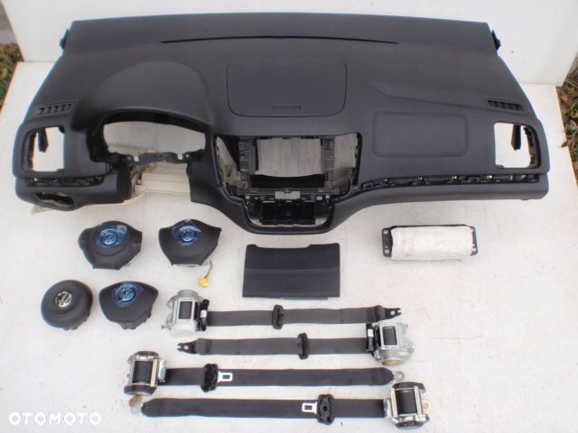 VW SCIROCCO EOS DESKA KONSOLA AIRBAG PASY PAS LIFT - 3