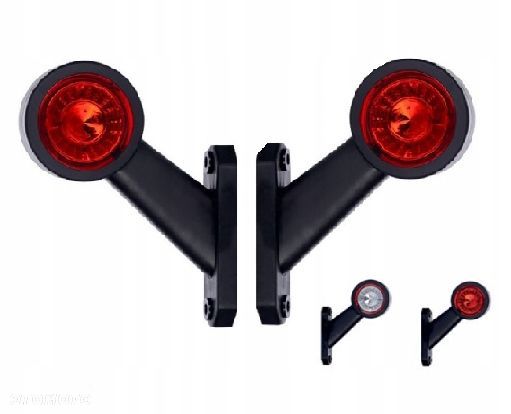 LAMPA PRZEDNIO-TYLNA OBRYSOWA OBRYSÓWKI SKOŚNA KPL - 1