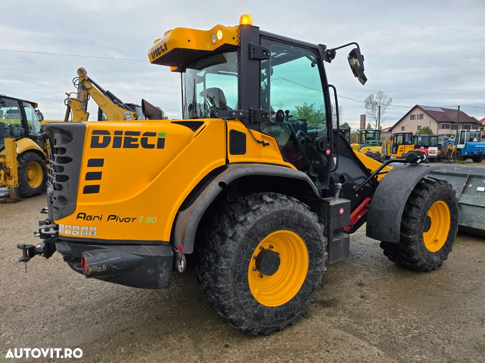 Dieci Agri pivot t80 incarcator frontal telescopic manitou merlo jcb - 6