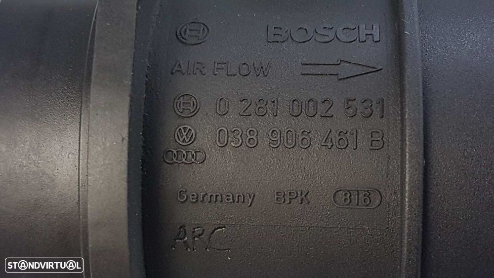 MEDIDOR DE MASSA DE AR VOLKSWAGEN T5 TRANSPORTER/FURGONETA CAJA CERRADA - 7