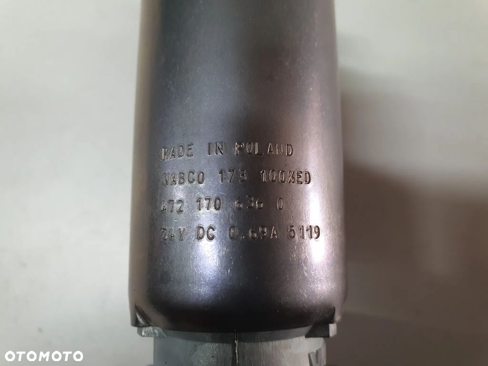 Zawór elektromagnetyczny, WABCO 4721706360, DAF - 2