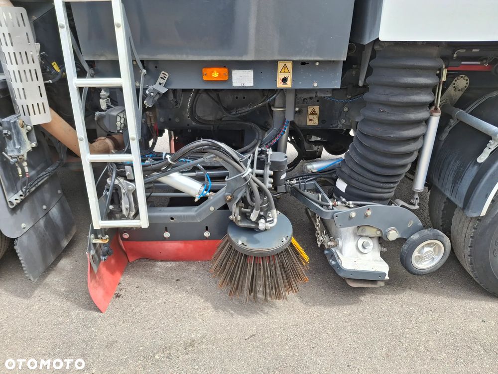 Renault Midlum 220 DXI Zamiatarka SEMAT Zoeller Johnston Szczotki L/R Obie Strony 2012r Napęd Hydrostat Euro 5 Rura Do Liści Studzienek 3873 Mth - 6