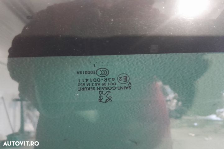 Panoramic / Sticla plafon 43R-001411 43R-001411 Peugeot 207 1 [2006 - - 3
