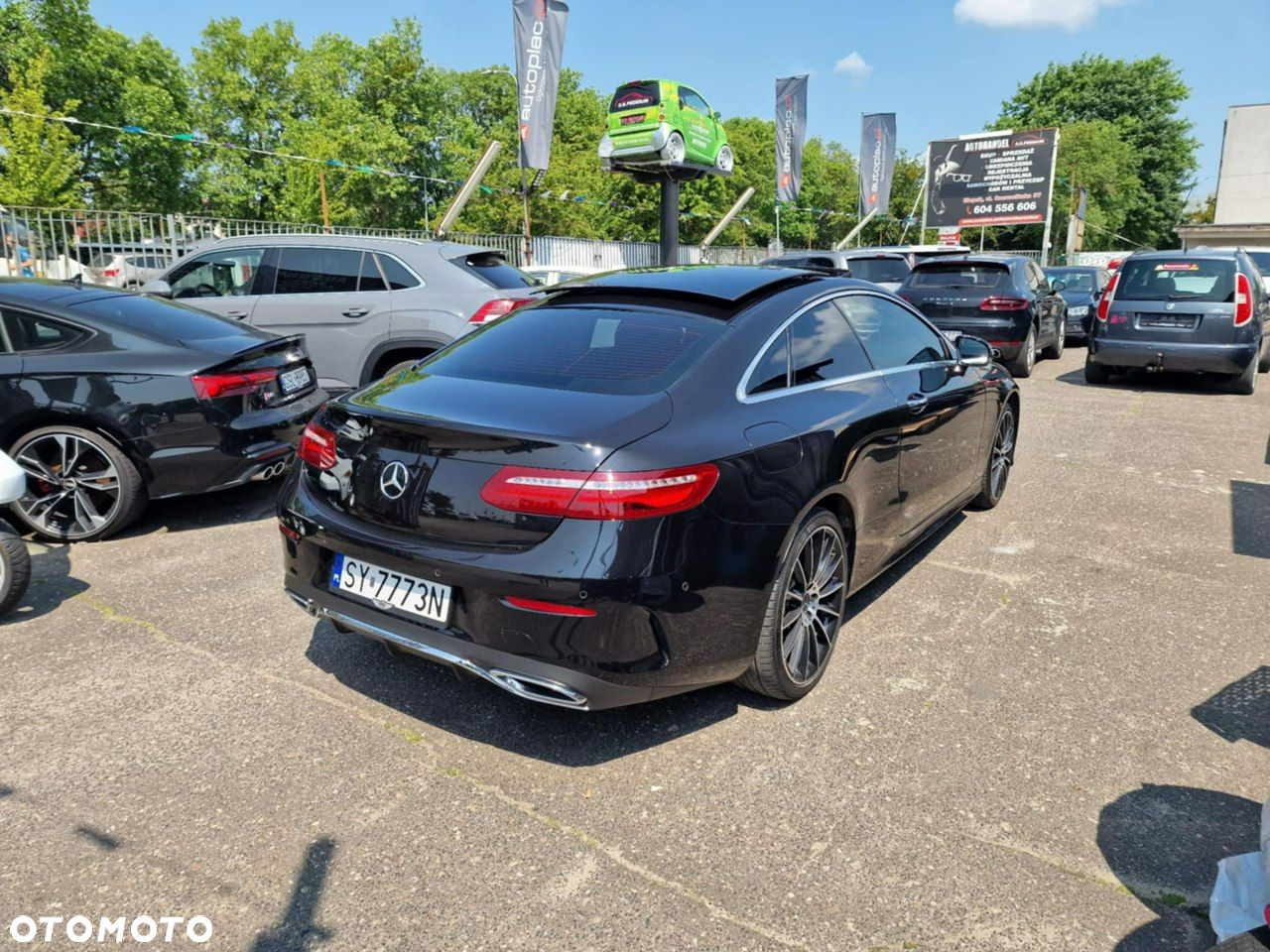 Mercedes-Benz Klasa E 220 d Coupe 9G-TRONIC AMG Line - 4