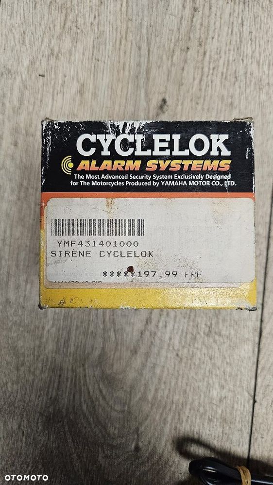 Syrena Alarmu Yamaha Cyclelok YMF431401000 - 8