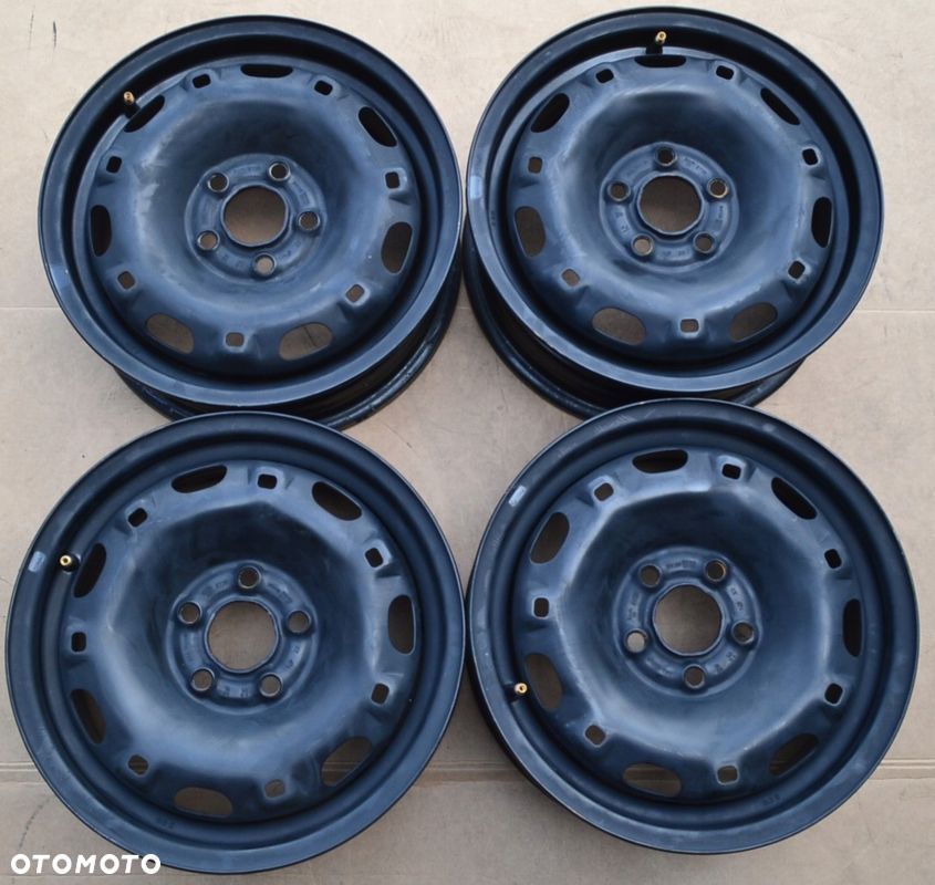 FELGI STALOWE OEM VW SKODA SEAT 5x100 5J14 ET 35 x4szt F-522 - 1