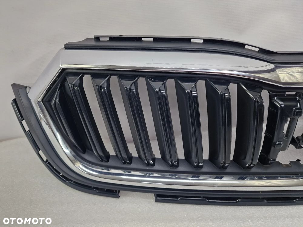 SKODA SCALA 657 19- ATRAPA / GRILL PRZEDNI PRZÓD , NR 657853653 , NR AUKCJI GL455 - 4