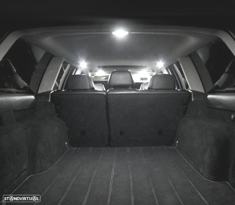 KIT COMPLETO DE 17 LAMPADAS LED INTERIOR PARA VOLKSWAGEN VW PASSAT B5 SEDAN 97-05 - 2
