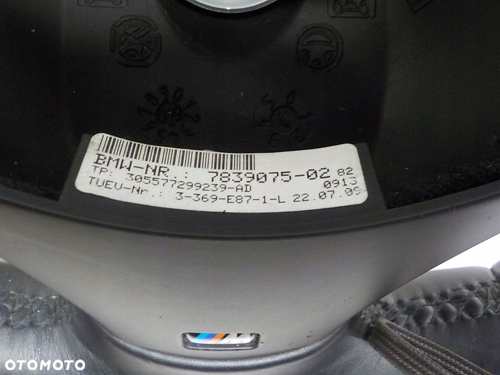 KIEROWNICA BMW E87 E82 E81 3 E90 E91 E92 E93 E84 M-PAKIET - 11