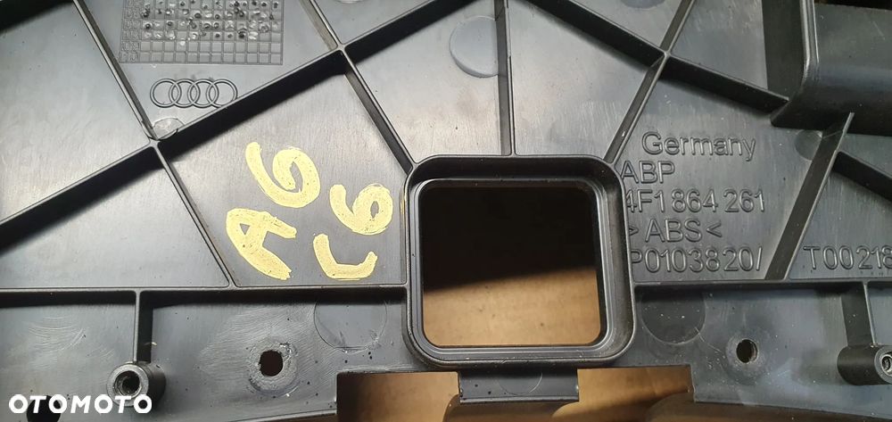 Tunel środkowy osłona tunelu Audi A6 C6 4F1864261B - 7