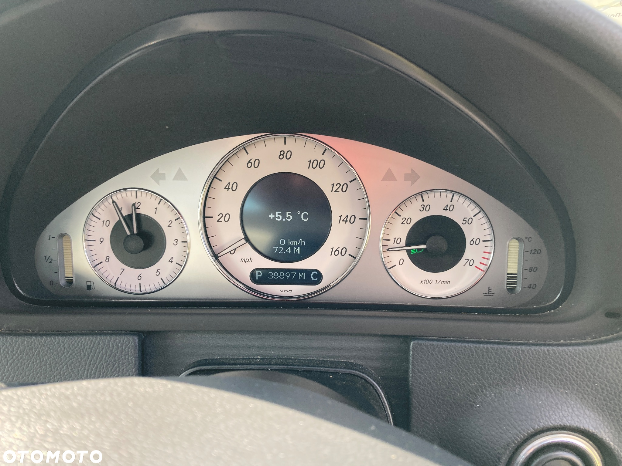Wybierak lewarek Mercedes  W203 W209 A2032678524 przebieg 38 tys - 3